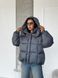Куртка зимняя Lucy серая S  JKT-2534 фото
