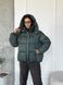Куртка зимняя Lucy зелёная S JKT-2534 фото
